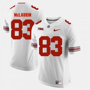 #83 For Men's White Ohio State Terry McLaurin College Jersey Alumni Football Game