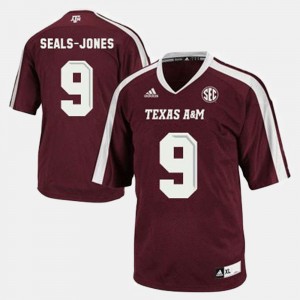 Texas A&M Aggies Kids Red #9 Football Ricky Seals-Jones College Jersey