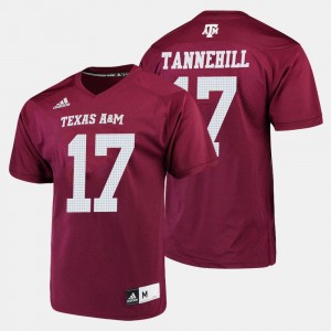 Maroon Ryan Tannehill College Jersey Mens #17 Texas A&M Football