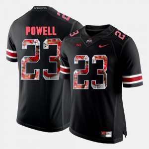 Tyvis Powell College Jersey OSU Buckeyes #23 Pictorial Fashion For Men Black
