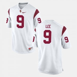 USC Football #9 White Marqise Lee College Jersey For Men's