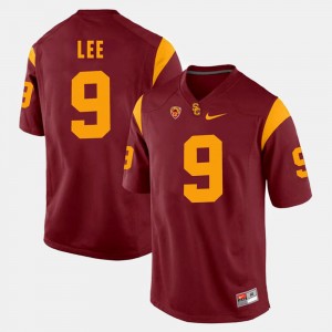 Marqise Lee College Jersey #9 USC Trojan Pac-12 Game Red For Men