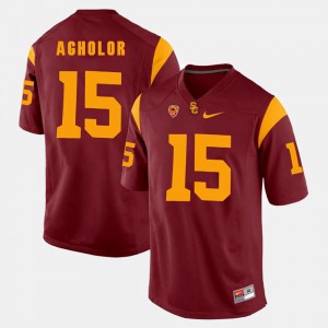 USC Trojans Nelson Agholor College Jersey Pac-12 Game #15 Red Men