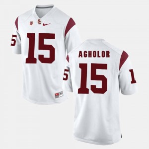 Men's Pac-12 Game USC Trojan Nelson Agholor College Jersey #15 White