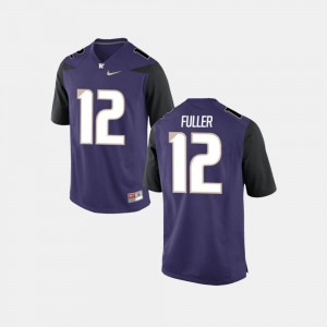 Aaron Fuller College Jersey Mens Football UW Huskies #12 Purple
