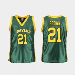 Basketball Bears Green Kalani Brown College Jersey Replica #21 For Women