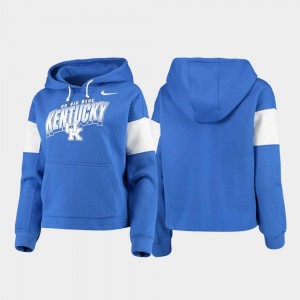 Local University of Kentucky Womens Pullover Royal College Hoodie