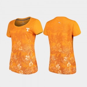 College T-Shirt Tennessee Orange Floral Victory VOL Women's Tommy Bahama