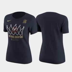2019 Men's Basketball Champions Navy Virginia Women College T-Shirt 2019 NCAA Basketball National Champions Locker Room