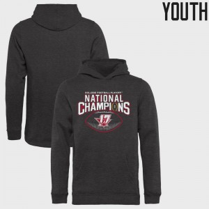 Bowl Game Roll Tide Heather Gray College Hoodie Football Playoff 2017 National Champions Pick Six Youth(Kids)