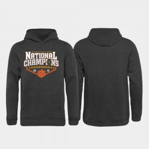 2018 National Champions Heather Gray For Kids College Hoodie Football Playoff Rollout CFP Champs