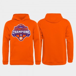 Youth Football Playoff Gridiron Orange College Hoodie 2018 National Champions CFP Champs