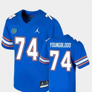 Jack Youngblood College Jersey Football Gators Game For Kids #74 Royal