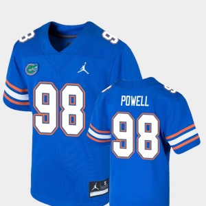 Jorge Powell College Jersey Florida Gators Youth Game Football Royal #98