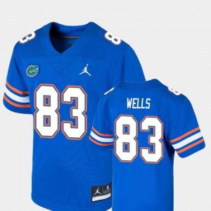 Rick Wells College Jersey Football Royal #83 Game Youth University of Florida