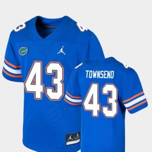 Royal Tommy Townsend College Jersey Youth University of Florida Football #43 Game