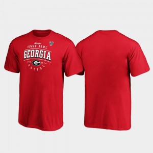 Youth(Kids) College T-Shirt Georgia Bulldogs Tackle 2020 Sugar Bowl Bound Red