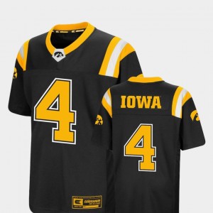 #4 Foos-Ball Football Colosseum For Kids College Jersey Black Iowa