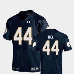#44 Notre Dame Youth Football Justin Tuck College Jersey Navy Replica