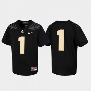 Football Black College Jersey Untouchable Youth #1 Purdue University