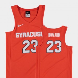 Orange Syracuse Youth(Kids) Replica Basketball Frank Howard College Jersey #23