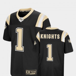 Black #1 Colosseum Youth College Jersey Foos-Ball Football UCF